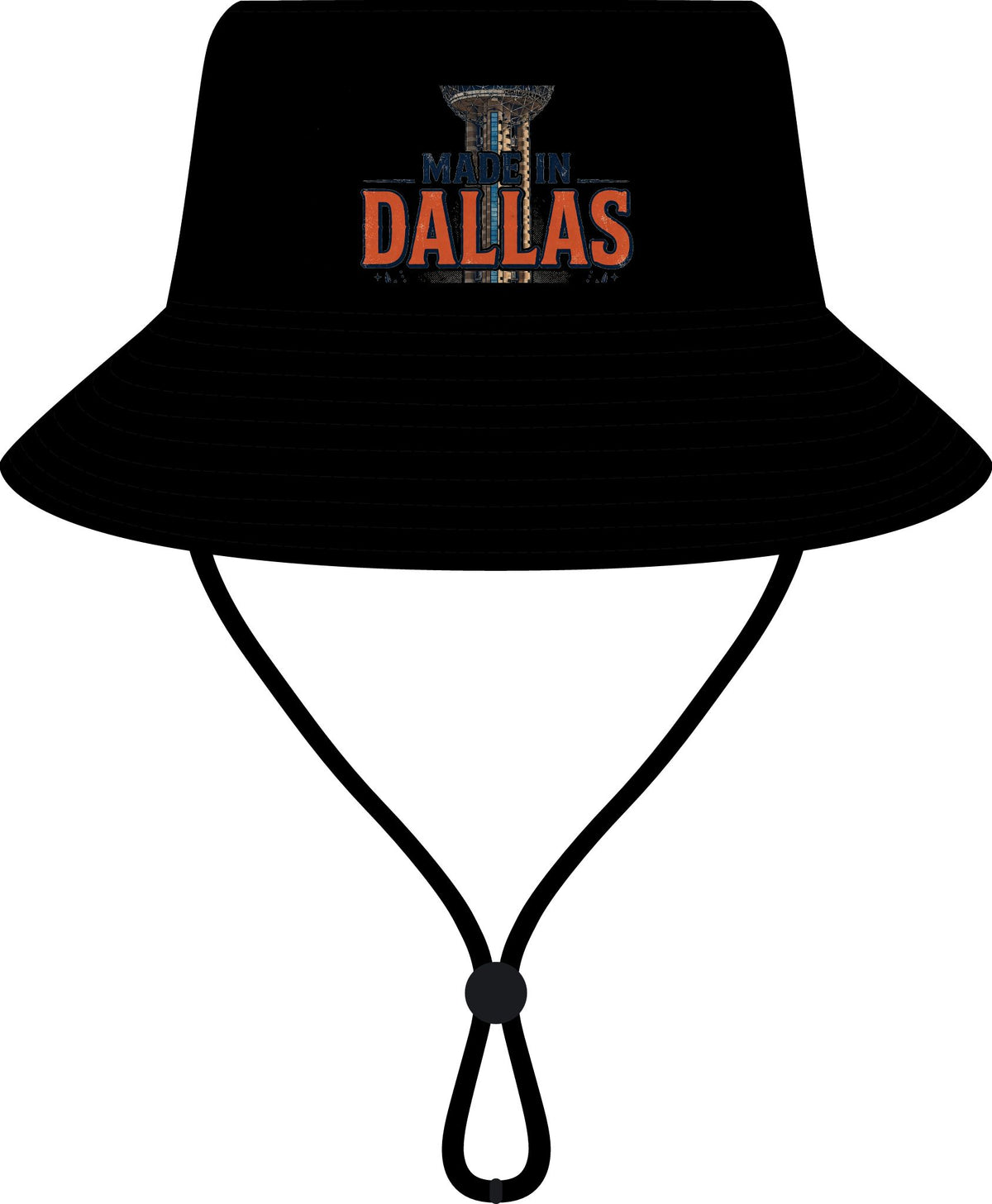 Made In Dallas Wide Brim Bucket Hat