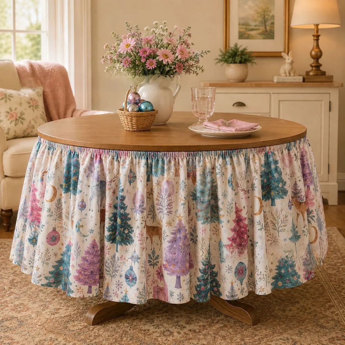 Christmas Table Skirt