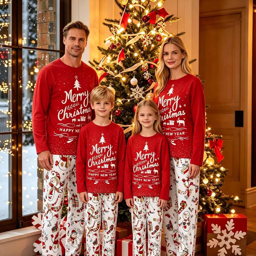 Family Pajamas Set for Christmas