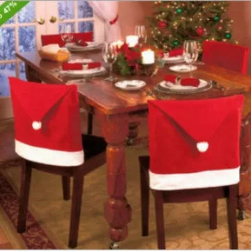 Christmas Polyester Chair Cover