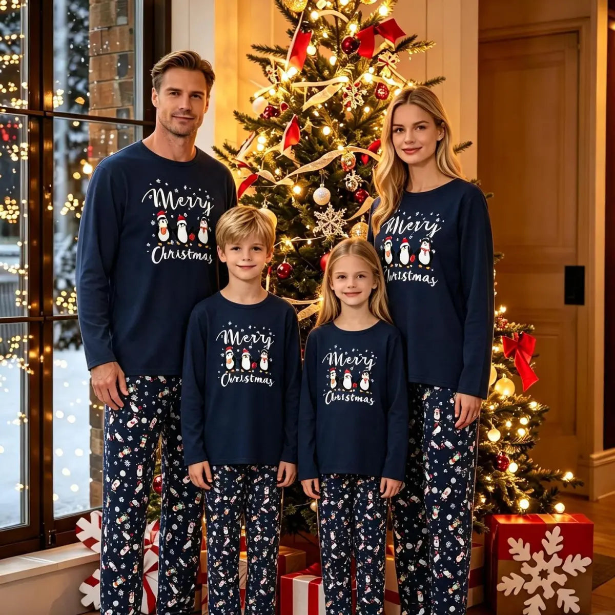 Family Pajamas Set for Christmas