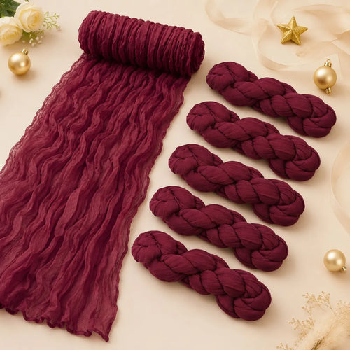 Cheesecloth Table Runner