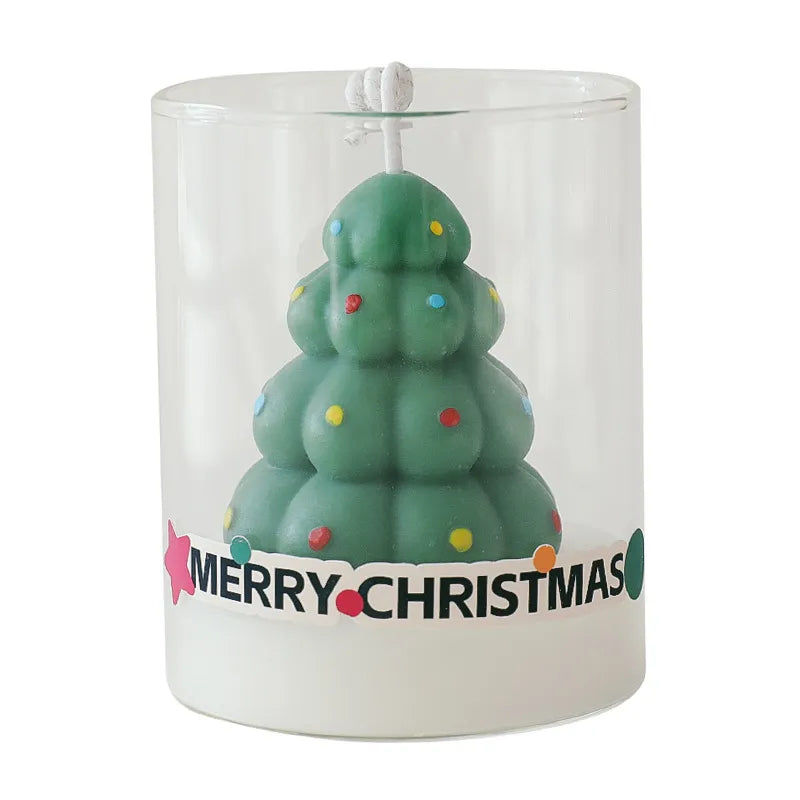 Christmas Scented Candle in Festive Shape
